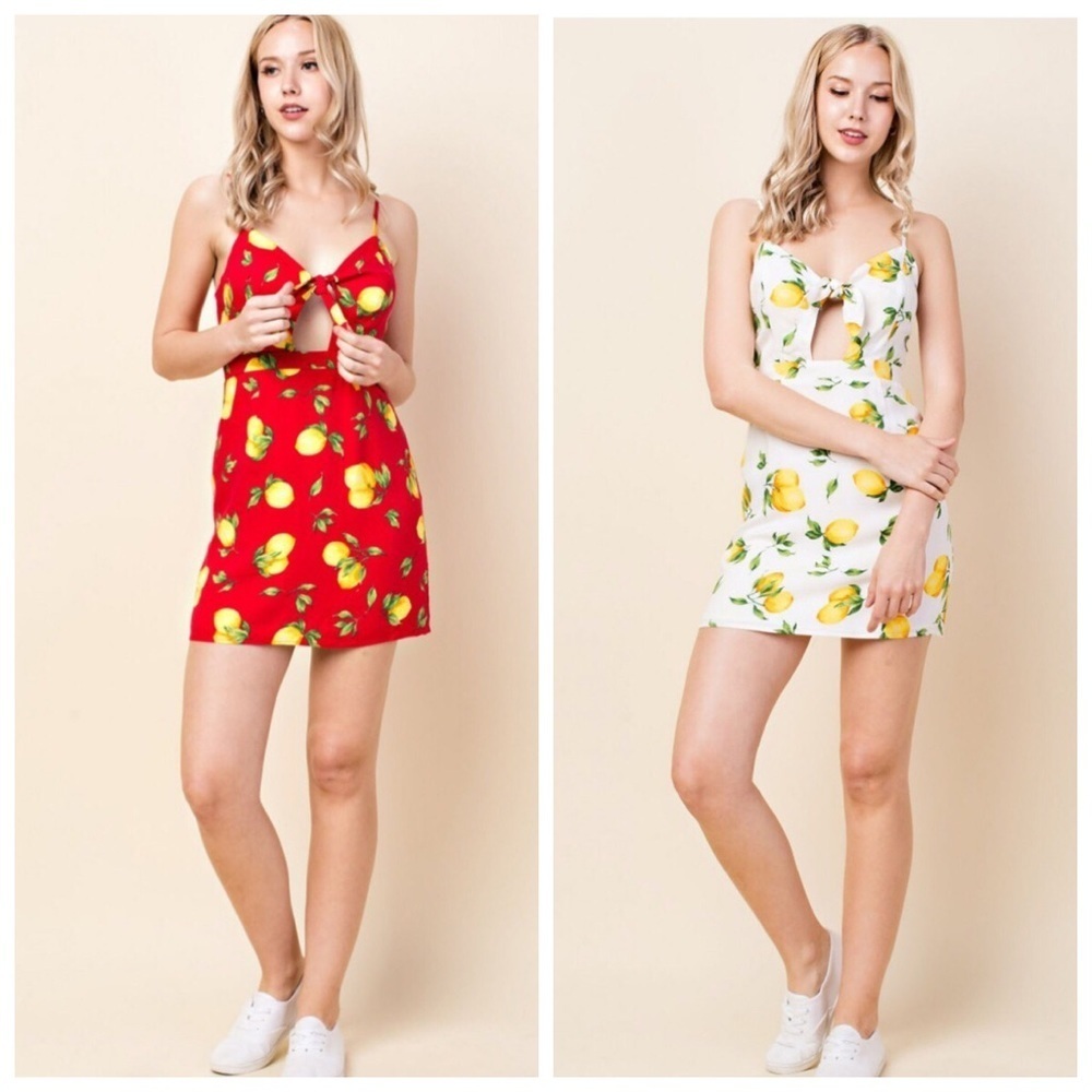 🆕Lemon print dress 🍋 - Picture 5 of 5